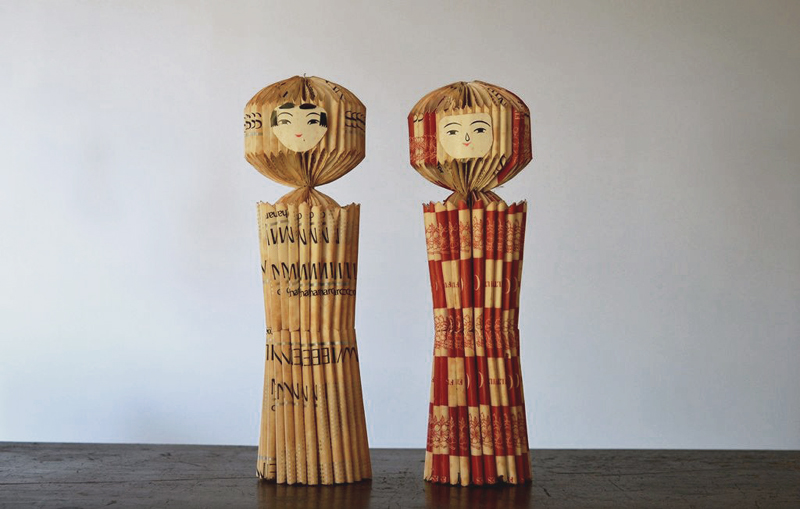 ORIGAMI JAPANESE DOLLS 