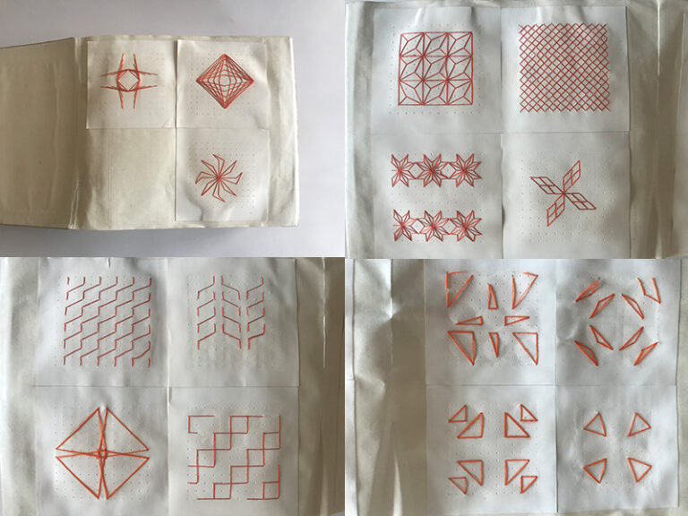 EMBROIDERY SAMPLE BOOK