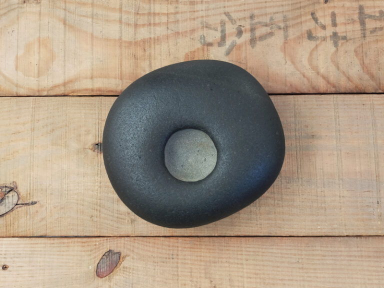 HOLED BLACK STONE