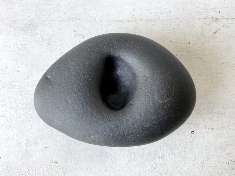 HOLED BLACK STONE