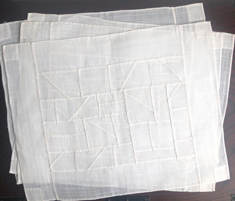 POJAGI TEA MATS - c