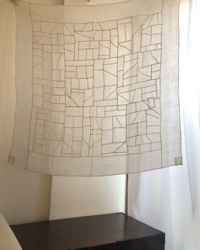 POJAGI, Beige with Touches of White