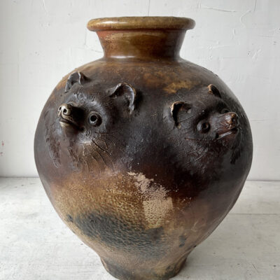 DOUBLE TANUKI JAR