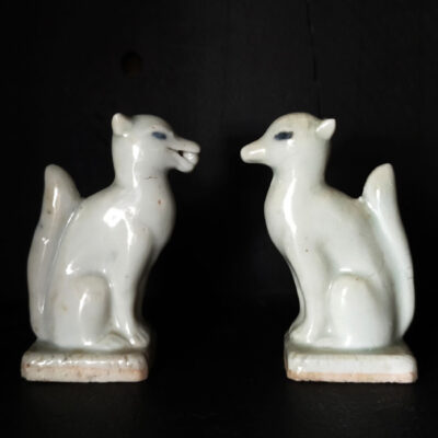 RARE VOTIVE FOXES